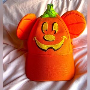 Mickey light up pumpkin SnapBack